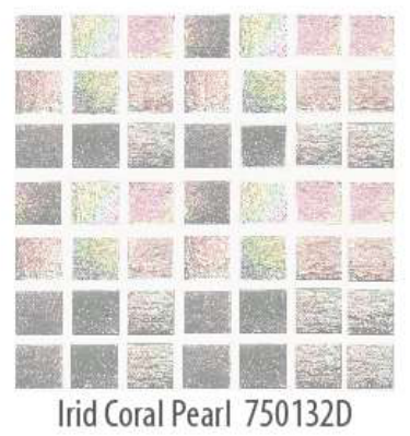 Irid Coral Pearl · Referencia de combinación con junta clara · folleto Pegavítreo Diamond