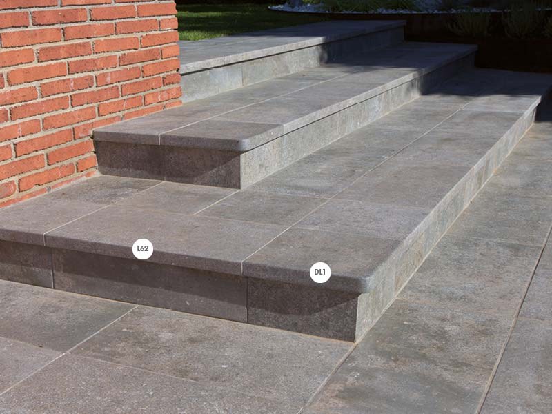 Rosa Gres: Escalones y peldaños